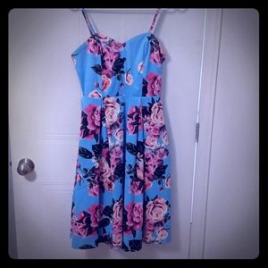 Midi floral dress